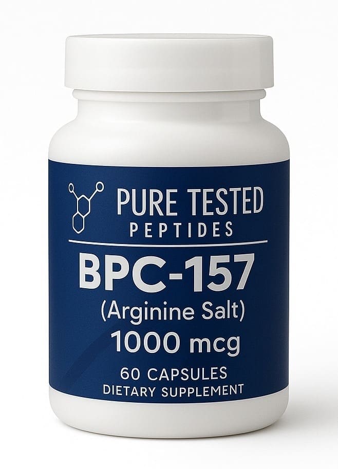 BPC 157 arginine salt capsules